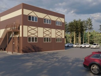 Магазин из сэндвич-панелей