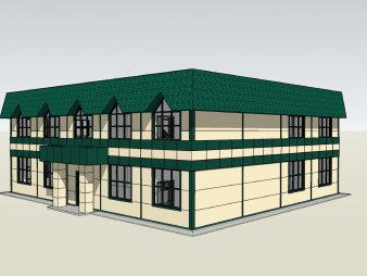 Магазин из сэндвич-панелей